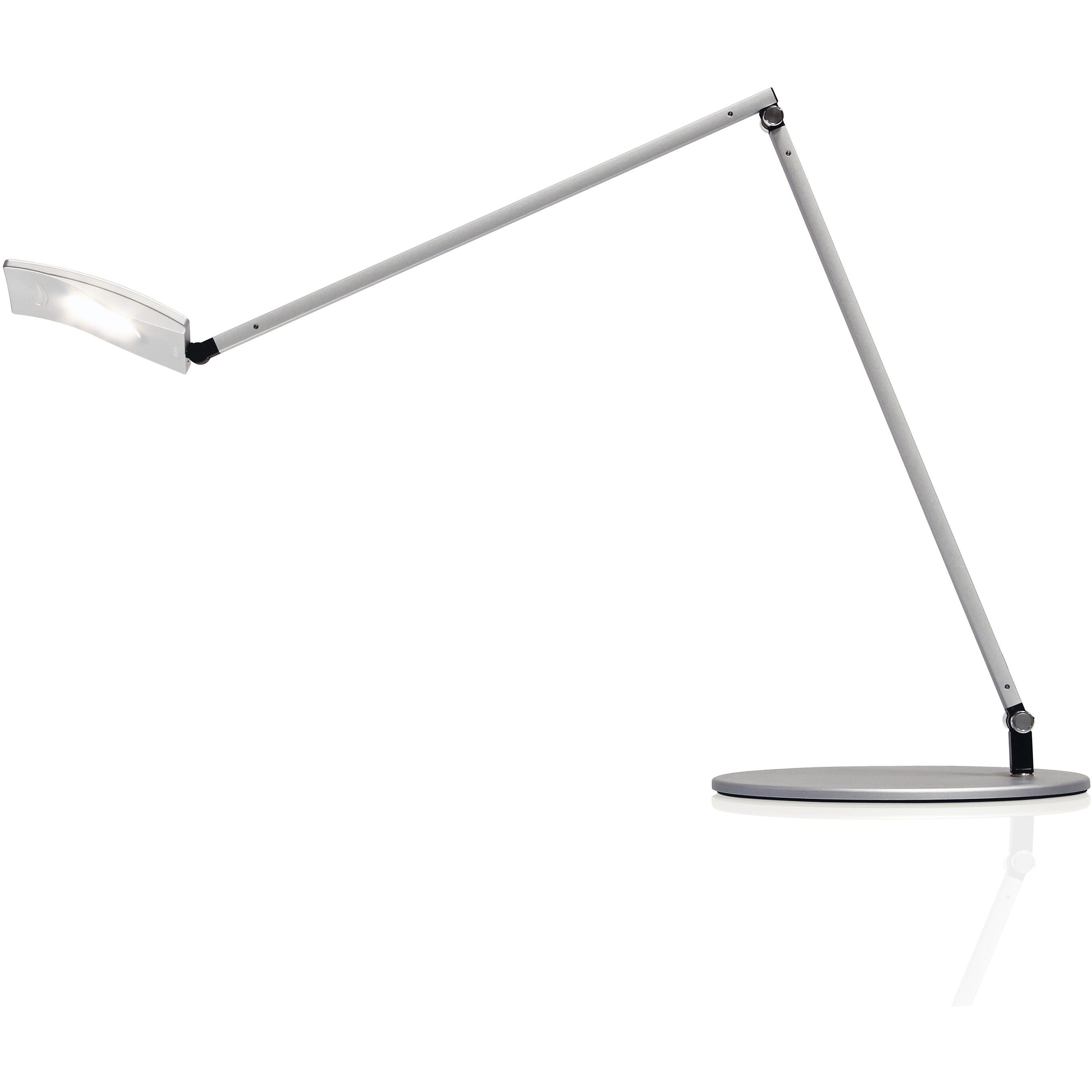 Mosso Pro 18.4 inch 5.50 watt Silver Desk Lamp Portable Light
